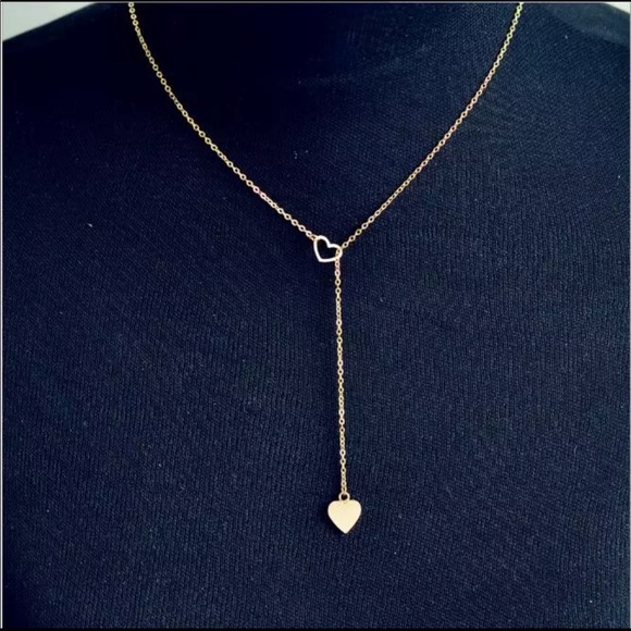 Heart Link Necklace - Picture 2 of 2